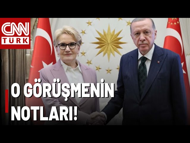⁣Cumhurbaşkanı Erdoğan ve Meral Akşener Bir Araya Geldi! İşte O Görüşmeye Dair Kulis Bilgileri...