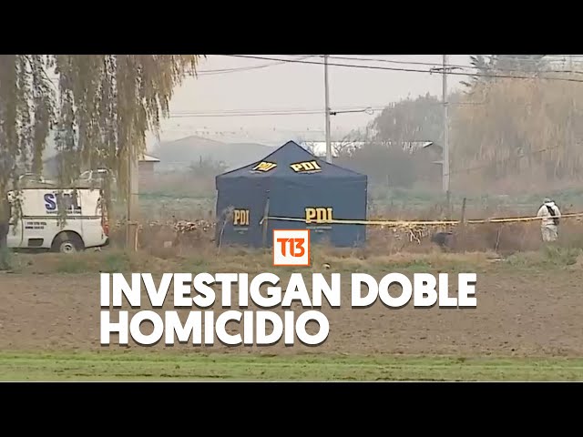 ⁣Investigan doble homicidio en Lampa tras hallazgo de cuerpos