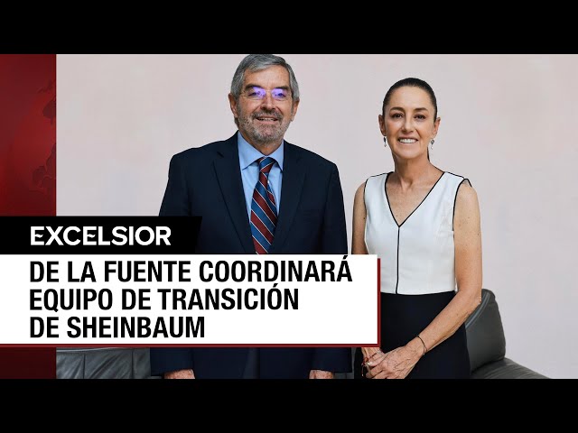 ⁣Juan Ramón de la Fuente es el encargado del equipo de transición de Sheinbaum