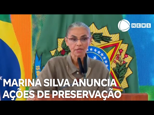 ⁣Marina Silva anuncia ações para prevenir e controlar incêndios no Pantanal e na Amazônia