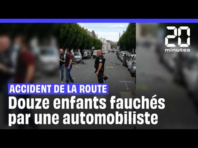⁣La Rochelle : Douze enfants à vélo fauchés par une automobiliste, plusieurs blessés graves #shorts