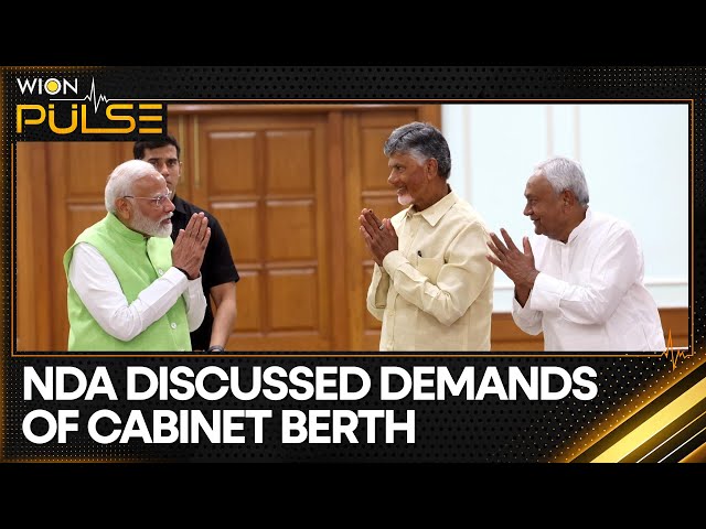 ⁣NDA Meeting: Has the NDA already decided the cabinet allotment in today's meeting? | WION Pulse