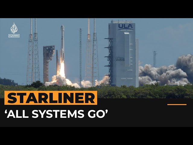 ⁣Starliner enroute to ISS with first crewed mission in Boeing-NASA venture | Al Jazeera Newsfeed
