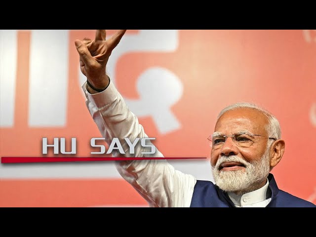 ⁣Modi claims victory for a third term, but it seems more like a loss
