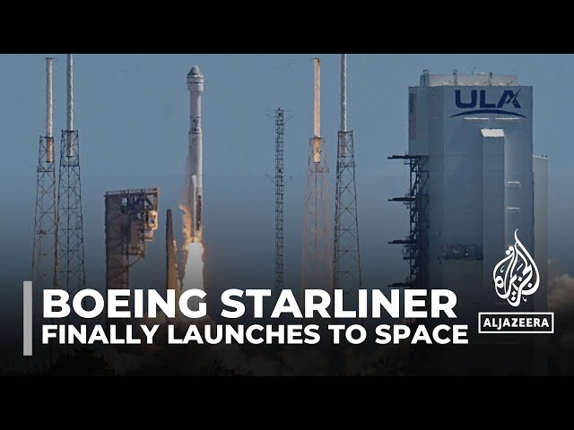 ⁣Boeing finally launches astronauts into space after years of delays
