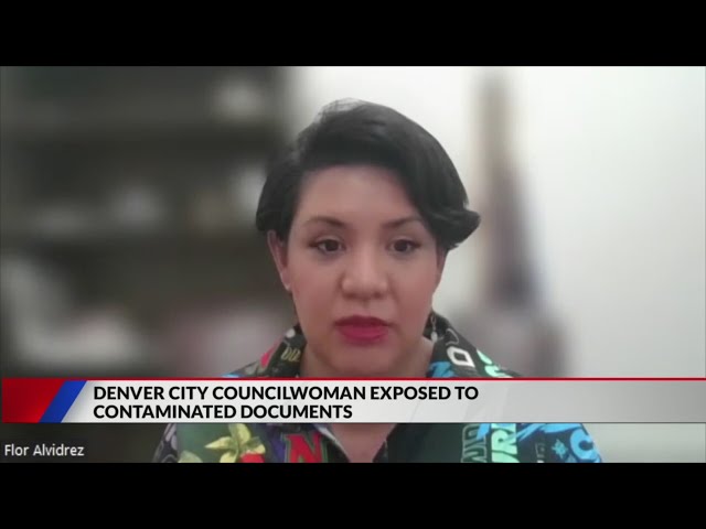 ⁣Denver City Councilwoman sickened from contaminated documents