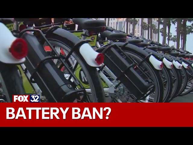 ⁣Chicago legislation would ban certain lithium-ion batteries in e-bikes, mobility devices