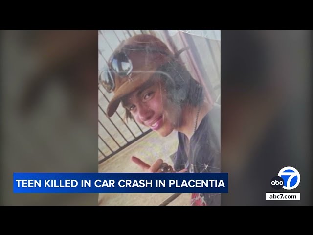⁣17-year-old student ID'd after being killed in 2-car crash while driving to school in Placentia