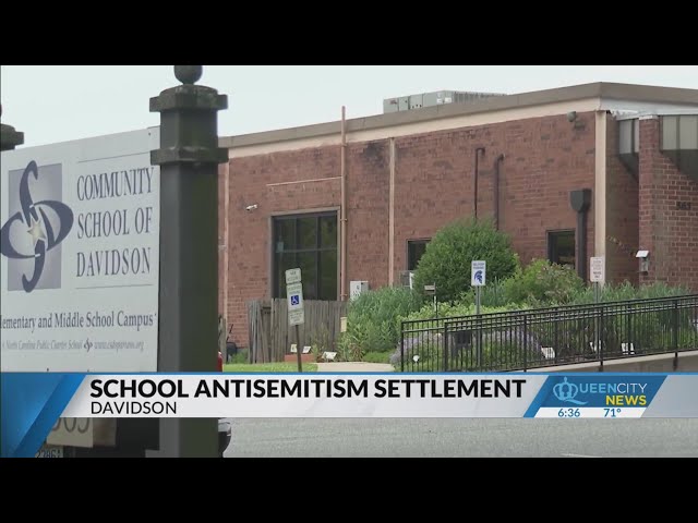 ⁣Davidson charter school faces anti-Semitism settlement