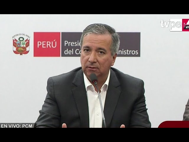 ⁣Ministro Pérez: "Se trajo 'luces de emergencia portátiles'  mientras se instala la se
