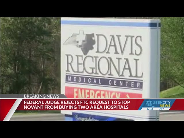 ⁣Judge grants Novant Health permission to acquire Iredell County hospitals