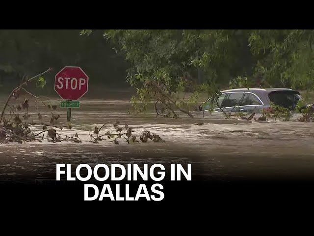 ⁣Dallas weather: Wednesday storms trigger major flooding, messy roadways across North Texas