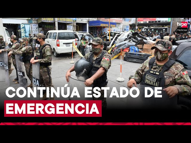 ⁣Gobierno prorroga estado de emergencia en Pataz, Trujillo y localidades de Loreto