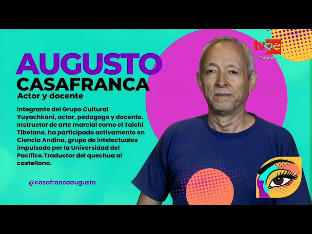 ⁣Miradas: Augusto Casafranca (05/06/2024) | TVPerú