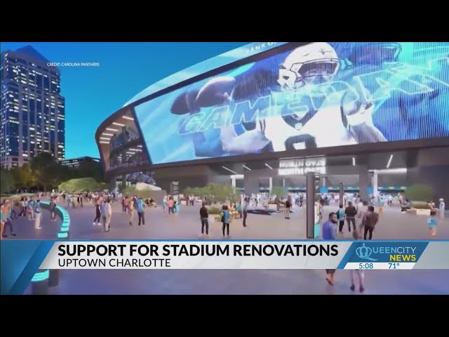 ⁣Leaders issue support for BofA Stadium renovations