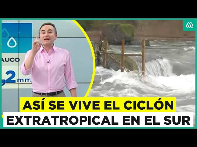 ⁣Primer pulso de lluvia llega a Chile: Alerta máxima en el país por desborde de ríos
