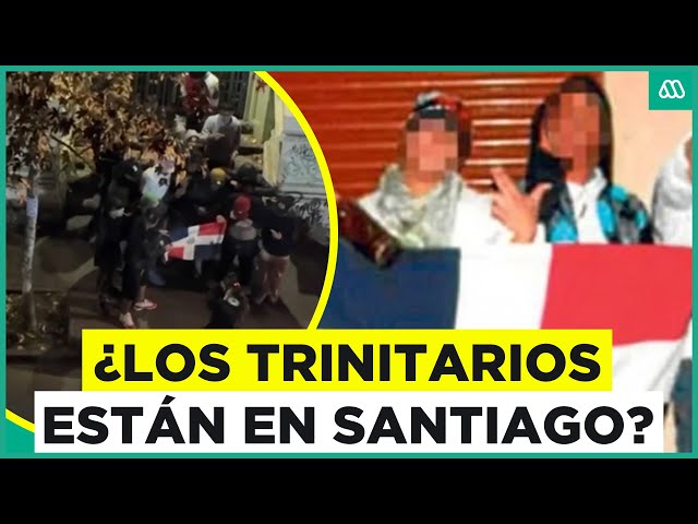 ⁣¿Los Trinitarios llegaron a Santiago? Video muestra a extranjeros ostentando armas en la calle