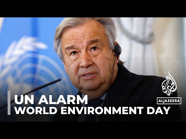 ⁣World Environment Day: UN Secretary General issues a stark warning