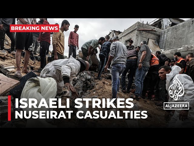 ⁣Israeli strike Gaza shelter: 29 killed in attack on school in Nuseirat
