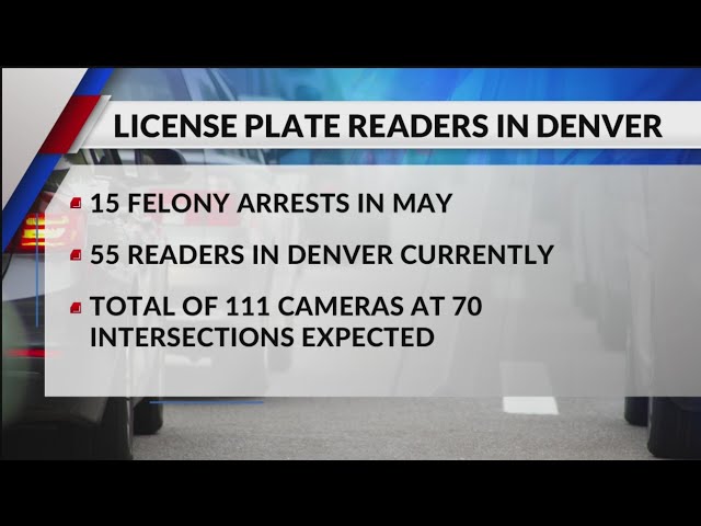 ⁣Denver plans to install dozens more license plate readers