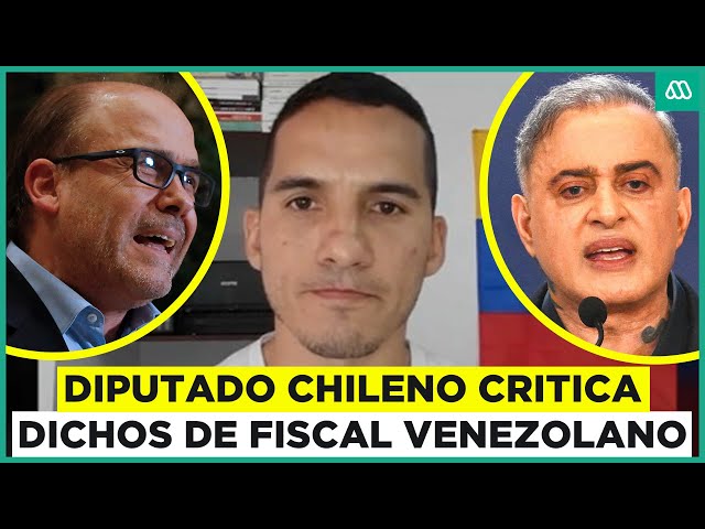 ⁣"Una declaración patética e inaceptable": Diputado chileno increpa a fiscal venezolano en 