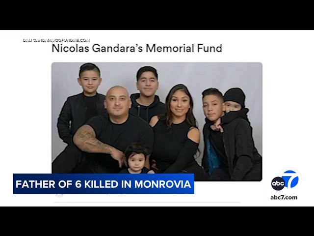 ⁣Monrovia father of 6 kids killed in tragic shooting outside his home
