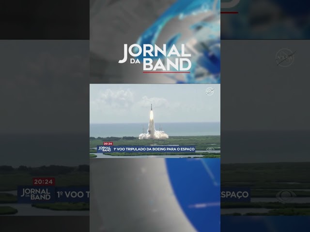 ⁣Nasa lança primeiro voo tripulado da espaçonave Starliner