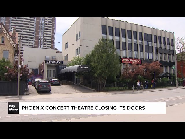 ⁣Toronto's Phoenix Concert Theatre set to close