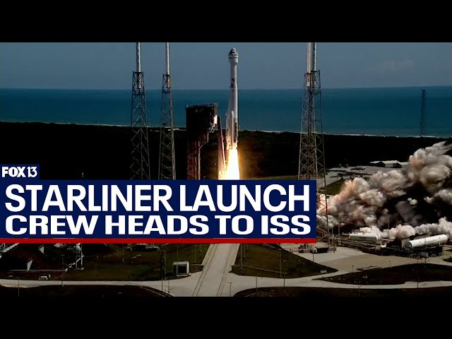 ⁣First crewed launch of Boeing Starliner spacecraft