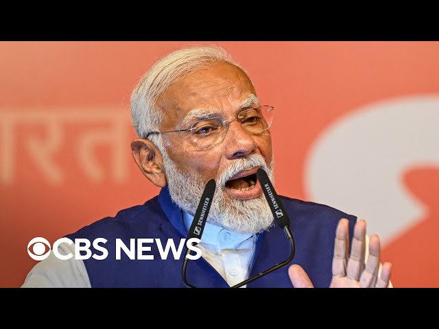 ⁣What India's election results mean for Modi