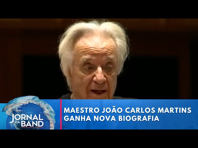 ⁣Maestro João Carlos Martins ganha nova biografia | Jornal da Band
