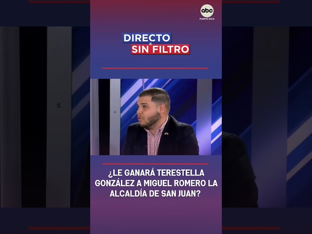 ⁣Directo y Sin Filtro: ¿Le ganará Teresetella González a Miguel Romero la alcaldía de San Juan?