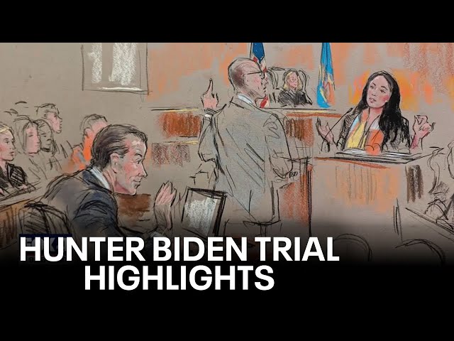 ⁣Hunter Biden trial highlights: ex-wife’s testimony and the moment the gun was purchased