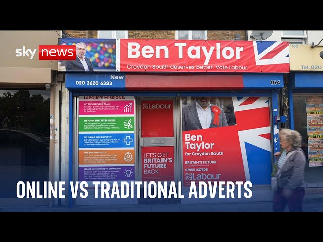 ⁣Online vs traditional campaigning in Croydon | Vote 2024