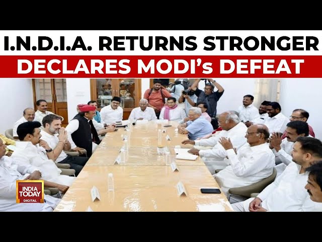 ⁣Mallikarjun Kharge Hints: Won't Stake Claim | BJP Lacks Majority, Opposition Smells Chance