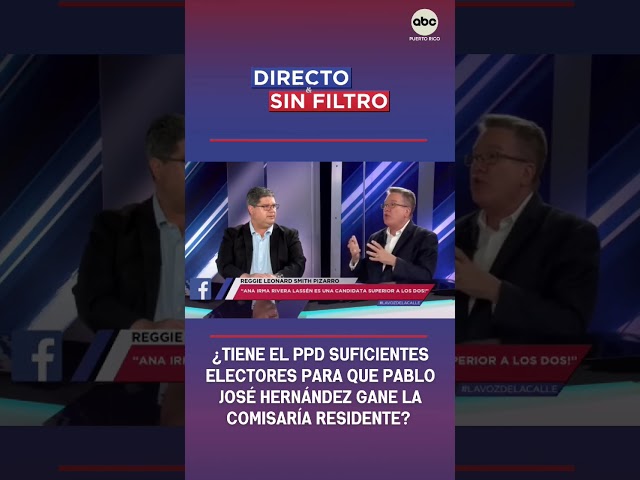 ⁣DySF: ¿Hay suficientes electores del PPD para que Pablo José Hernández gane la comisaría residente?