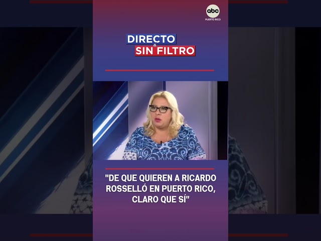 ⁣Directo y Sin Filtro: De que quieren a Ricardo Rosello en Puerto Rico, claro que sí.