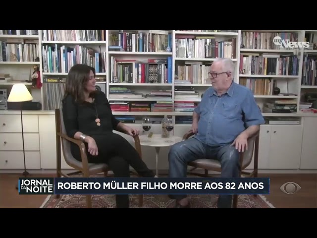 ⁣Jornalista Roberto Müller Filho é enterrado em São Paulo
