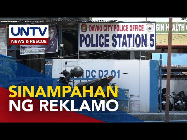 ⁣Ilang Davao cops na sangkot sa umano’y drug-related killings, sinampahan ng reklamo