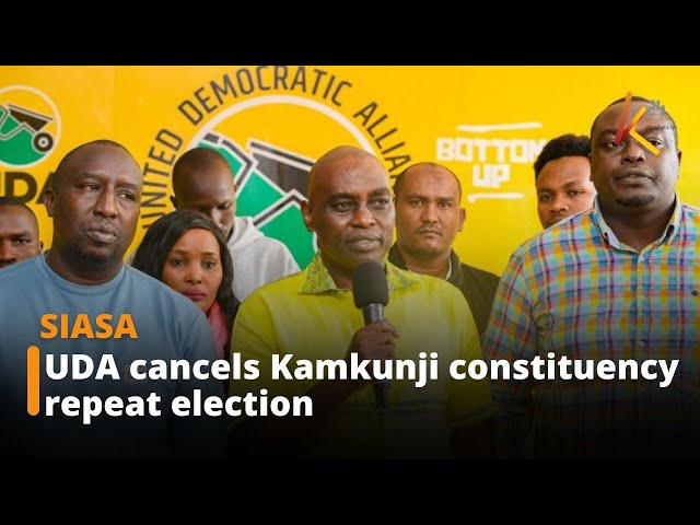⁣UDA cancels Kamkunji constituency repeat election