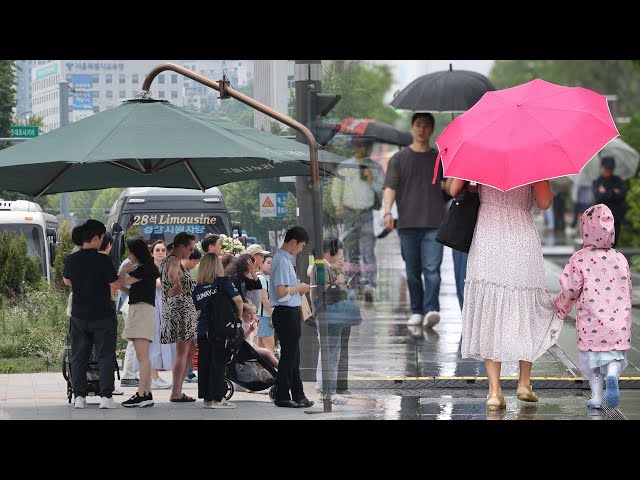 ⁣30도 안팎 여름 더위…주말 전국에 비 내리며 주춤 / 연합뉴스TV (YonhapnewsTV)