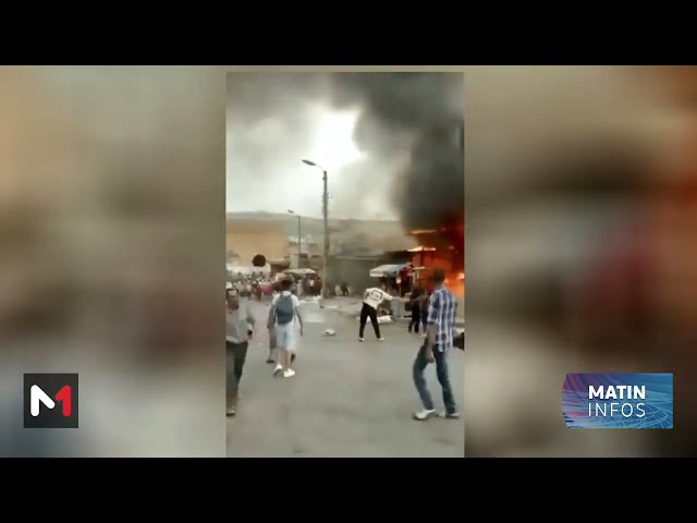 ⁣Fès : 4 décès dans l'incendie d'un complexe commercial dans l'ancienne médina