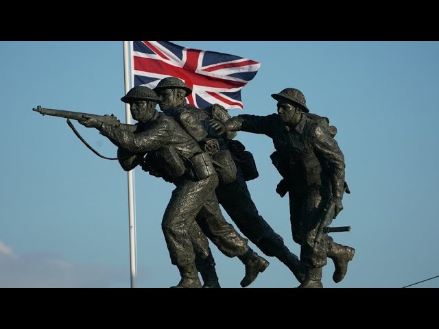 ⁣LIVE!Байден у Франції:80р. висадки в Нормандії Biden, Macron mark 80th D-Day anniversary in Normandy