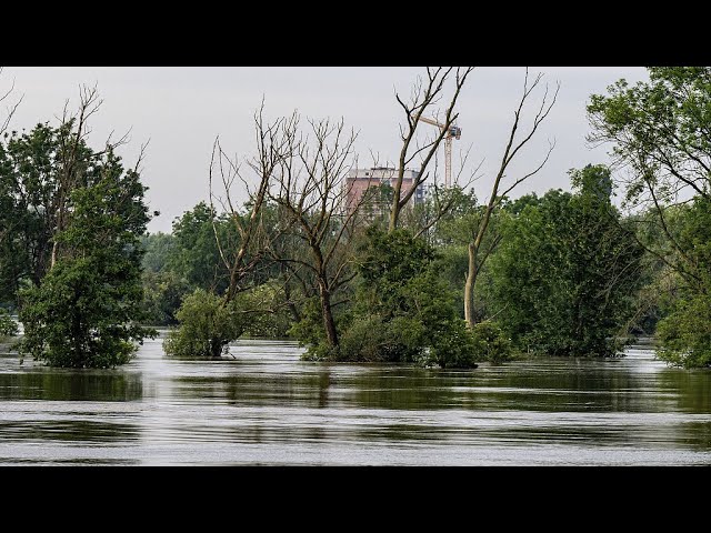 ⁣L'État allemand de Bavière lutte avec les conséquences des inondations