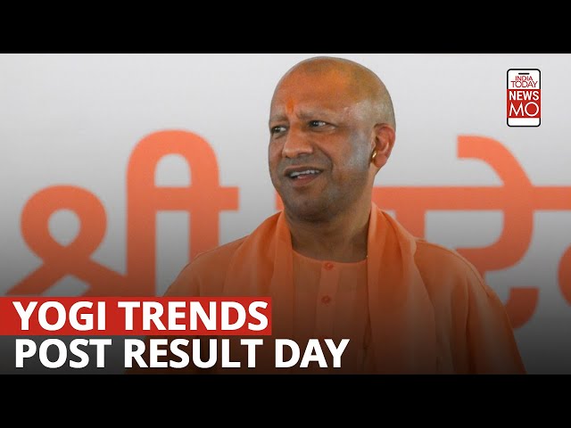 ⁣As Yogi Adityanath Trends After LS Election Results, A Look Back At His Electoral Journey