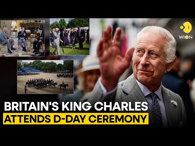 ⁣King Charles LIVE: British ceremony marking 80th anniversary of D-Day landings | WION LIVE