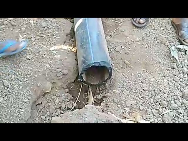 ⁣Ils ont coupé le tuyau qui alimente Ouani en eau potable