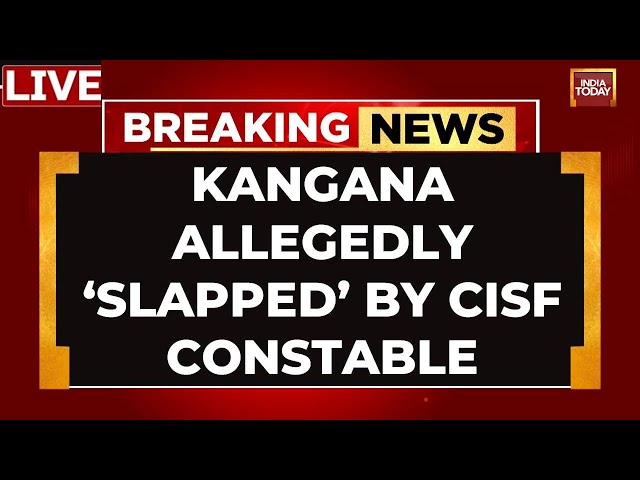 ⁣LIVE: Kangana Ranaut Alleges CISF  Official Slapped Her At Chandigarh Airport | India Today LIVE