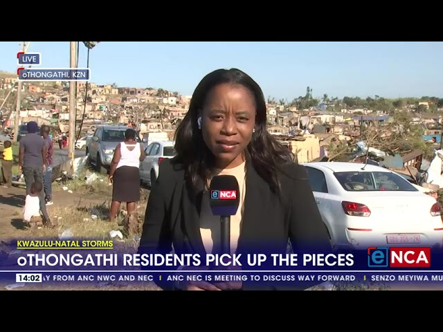 ⁣KwaZulu-Natal Storms | oThongathi residents pick up the pieces