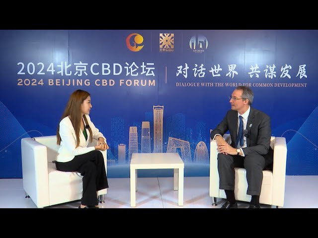 ⁣One-on-one interview with president of AmCham China